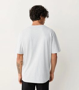 T-shirt à manches courtes et col en V pour hommes T-shirt en coton lourd 260gsm impression personnalisée en vrac - Product Image 2