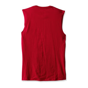 เสื้อกล้ามผ้าฝ้าย100% คุณภาพสูงผ้าถักแบบลำลองระบายอากาศโลโก้ตามสั่งสไตล์ใหม่ - Product Image 1