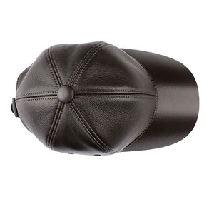 Vente en gros de chapeaux en cuir de qualité supérieure en stock, nouveaux chapeaux en cuir personnalisés de taille adulte à vendre - Product Image 4