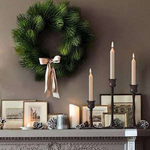 <b>Set</b> of 3 Luxury Iron Candlestick Holders Unique Taper <b>Candle</b> Stand for Christmas Tabletop Decoration Metal Table Centerpiece - Product Image 3