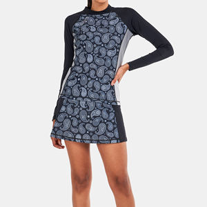 Customize <b>Rashguard</b> Swimming Shirt Rash Guard Compression Shirt Sun Protection Full Sleeves for Women Plus Size - Product Image 5