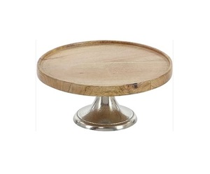 Dessert indien le plus vendu servant un support à gâteau à plusieurs niveaux en bois pour les occasions de mariage et de fête au prix de gros - Product Image 4