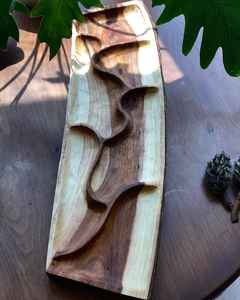 Plateau en bois de qualité unique Plateau au design simple classique haut de gamme pour la maison Hôtel Restaurants Taille personnalisée pour servir des fruits secs - Product Image 6