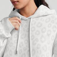 Sweat-shirt à capuche surdimensionné Vractive en coton mélangé 340G avec poche cachée pour téléphone, logo personnalisé OEM