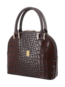 2025 sacs à main de luxe pour femmes sacs à main pour femmes motif Crocodile en cuir véritable grande capacité fermeture éclair Logo personnalisé pour un usage quotidien OEM - Product Image 4