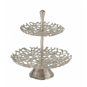 New Arrival Luxury Stainless Round Food Serving Tray Set <b>for</b> Home Decoration and Food <b>Display</b> - Product Image 6