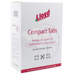 Pastillas para Lavavajillas Lloyd Compact 112 X 18 G/Pack, Pastillas Premium para Lavavajillas para una Limpieza Eficaz - Product Image 2