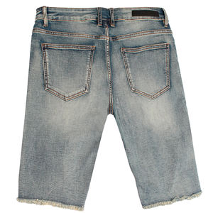 Short en jean de haute qualité personnalisé et conforme à la taille pour hommes femmes vêtements de sport d'été décontractés respirants avec tenue déchirée - Product Image 6