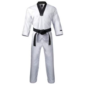 Uniforme profesional de Taekwondo de alta calidad, uniformes transpirables con logotipo personalizado, uniformes de Taekwondo para hombres y mujeres - Product Image 4