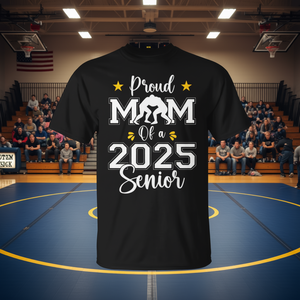 Orgogliosa mamma di una figlia che si laurea nel wrestling nel 2025 - T-shirt - Product Image 3