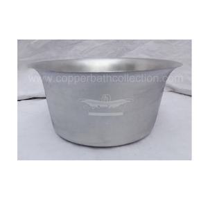 Lavabo de metal de cocina de estilo moderno encimera de cobre liso de la India opciones al por mayor disponibles - Product Image 1