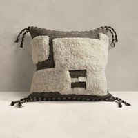 Housse de coussin de luxe bohème à motifs brodés, écologique, tissée à la main, de haute qualité, pour la décoration de la maison, les hôtels, Inde, Avior