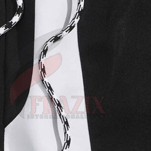 Pantalon cargo en coton sur mesure pour homme, coupe droite, taille mi-haute, style unique, avec votre propre logo, léger, décontracté, délavage foncé - Product Image 4