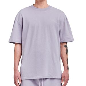 Blank Cotton Street Wear <b>Tshirt</b> Oversized Drop Shoulder T-shirt Custom High Quality Printing Heavy Weight T Shirt for Men - Product Image 1