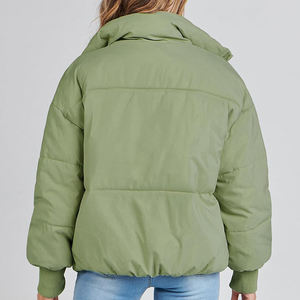 Veste bouffante confortable à bas quantité minimale de commande de haute qualité Vestes d'hiver imperméables à bulles pour femmes à la mode - Product Image 6