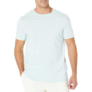 Camisetas personalizables de manga corta para hombre, ropa deportiva lisa en blanco hecha en fábrica con estampado de logotipo personalizado - Product Image 3