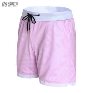 Shorts d'été unisexes taille haute pour hommes, vêtements de sport personnalisés pour la course à pied et le fitness, en coton tricoté, vente en gros, haute qualité, pour hommes - Product Image 1