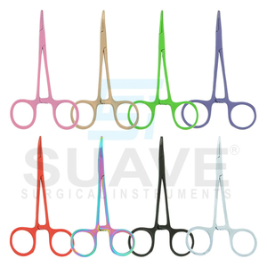 Fórceps hemostáticos para mosquitos de acero inoxidable, fórceps de herramienta de mano recta de bloqueo hemostático para mosquitos de SUAVE INSTRUMENTS - Product Image 1