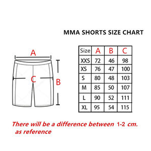 Ropa deportiva sublimada de alta calidad, pantalones cortos UFC, venta al por mayor, ropa de artes marciales, pantalones cortos MMA de marca personalizada para hombre - Product Image 6