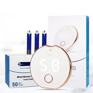 Smart Diabetic Non-invasive Blood Glucose Test Rechargeable Wireless Blood Glucose Monitor Kit