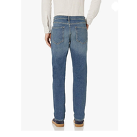 Men's High Quality Denim Jeans Pants Fashionable Straight Style for Winter Manufactured in Bangladesh