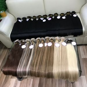 Extensiones de cabello humano, cinta en cabello liso, 100% Remy, cutícula, cabello alineación, el mejor precio - Product Image 4