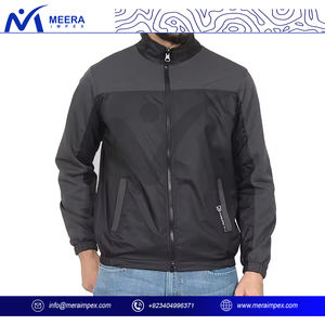 Blouson aviateur pour homme Veste légère coupe-vent confortable à fermeture éclair pour les voyages, le streetwear, l'extérieur, les sports et les vêtements de mode - Product Image 3