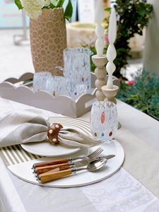 Elegance Lacquer <b>Placemat</b> Printing Graphic Punch of Color Round Table <b>Placemat</b> Mdf <b>Placemats</b> - Product Image 2