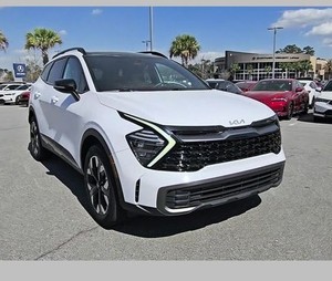 Sportage X-Line AWD 2024 Blanco Impecable Usado con Techo Solar, Arranque Remoto, Asientos de Cuero, Interior Oscuro, Tecnología Automática - Product Image 1