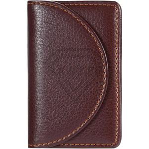 Mini carteras para hombre o mujer, billetera de regalo marrón de cuero 2024, tarjetero, billetera de moda, diseño con servicio OEM - Product Image 3