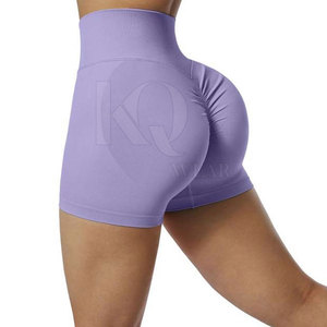 Shorts Deportivos Ligeros, Transpirables y de Secado Rápido, Cintura Alta, Tela Elástica para Gimnasio, Entrenamiento, Running, Fitness, Yoga - Product Image 3