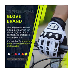 Guantes de Ciclismo de Alto Rendimiento para Bicicleta de Montaña, Guantes Deportivos de Dedos Completos para Carreras de Carretera, Motocross, Motociclismo Todoterreno - Product Image 2