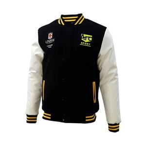 Vente en gros OEM veste universitaire personnalisé de haute qualité pour hommes nouveau style veste Letterman pour hiver veste en coton vintage pour hommes, - Product Image 2