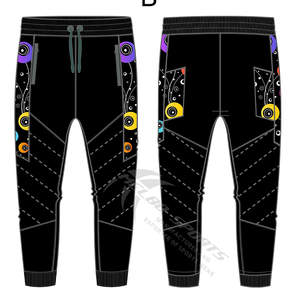 Men's Lightweight Performance <b>Paintball</b> Pants with Adjustable Waist Knee Padding and Lower Cuffs Trending Speedball Design - Product Image 6