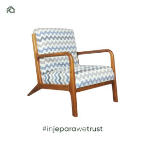 Eco-Friendly Modular Minimalist Handcrafted Teak Solid <b>Armchair</b>-Comfortable Midcentury Retro-Style Lounge Accent Piece for - Product Image 3