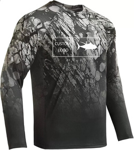 เสื้อตกปลากันแดดกันแดดกันแดดใส่ได้พอดีกันน้ำแห้งเร็วเสื้อฮู้ดผ้า2025สำหรับตกปลา - Product Image 3