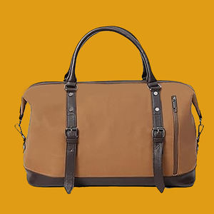 Large Canvas Duffel <b>Bag</b> for Men and <b>Women</b> Carry for Overnight <b>Weekend</b> Travel - Product Image 6