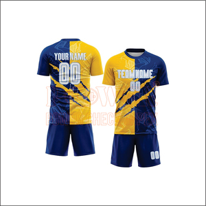เสื้อยืดฟุตบอลแห้งเร็วเสื้อทีมฟุตบอลสำหรับผู้ชายชุดฟุตบอลเสื้อเจอร์ซีย์ฟุตบอล - Product Image 1