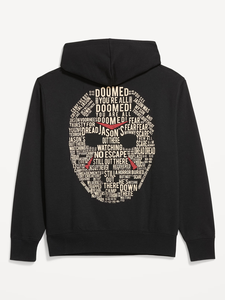 Sudadera con Capucha Negra para Hombre, de Algodón y Felpa, Estilo Casual, con Estampado Frontal, Corte Regular, para Otoño, Proveedor Mayorista - Product Image 5