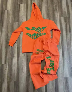 Ensemble de survêtements DTG personnalisés pour hommes avec logo personnalisé vêtements de gym vente en gros de vêtements d'entraînement de sport jogging à la mode - Product Image 3