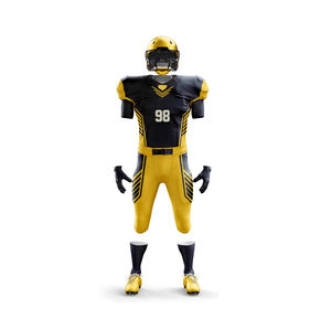 Wholesale Custom Sublimation Men's American <b>Football</b> Uniform Sets Plus Size Short Sleeve Practice Shirts and Jersey Sportswear - Product Image 3