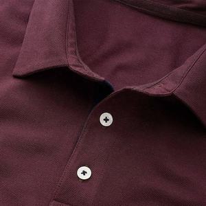 2025 nouveau Style de mode sur mesure homme Polo T-shirts col rabattu 100% coton hommes Polo - Product Image 6