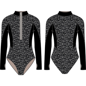 Combinaisons de compétition de gymnastique personnalisées pour filles tenues de pom-pom girl acrobatique respirantes tenues de longues équipes de justaucorps de danse pour - Product Image 5