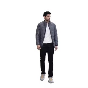 Veste matelassée professionnelle pour homme, de haute qualité, confortable, respirante, à séchage rapide, col montant, style urbain pour l'hiver - Product Image 2