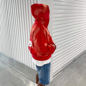 Ropa para Hombre, Última Moda, Sudadera con Capucha Lisa de Otoño, 100% Algodón, Transpirable, de Secado Rápido, para Hombre en Pakistán. - Product Image 3