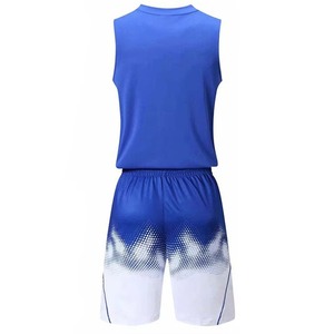 Nouvel ensemble de maillot et short de basketball personnalisé de qualité supérieure, sublimation, vêtements de sport d'équipe OEM pour hommes et jeunes - Product Image 3