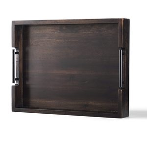 Plato de madera elegante natural perfecto para charcutería de queso frutas aperitivos postres pan exhibición de comedor - Product Image 2