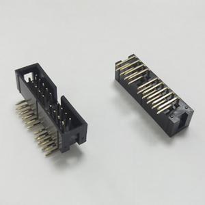 Conectores de Fibra Óptica Ariba Technology B22DXXRDX00B64X-210, Cabezal de Caja con Paso de 2.54mm, DIP RA, 2 Filas, 9H, Acabado en Estaño/Oro, Carcasa de PBT - Product Image 1