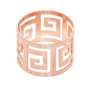 Anneau de serviette en cuivre fil solide de haute qualité 100% anneau de serviette en cuivre véritable fabrication au prix le plus bas - Product Image 3
