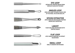 Juego de 7 Piezas para el Cuidado de las Uñas, Herramienta Profesional de Acero Inoxidable para Extraer Puntos Negros con Caja de Regalo para Uso Infantil - Product Image 4